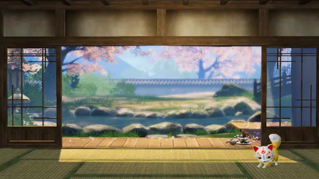 Honmaru Backdrop "Sakura Viewing" screenshot 0