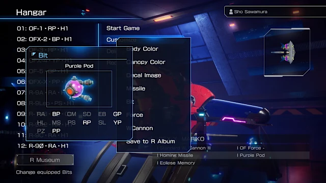 R-Type Final 2: OFX-X MARIKO R-Craft screenshot 2