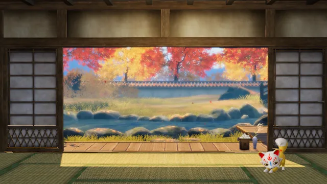 Honmaru Backdrop "Autumn Leaves" screenshot 0