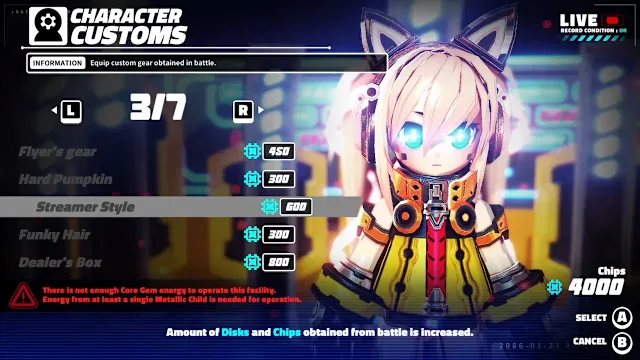 METALLIC CHILD Chip Pack 4000 screenshot 2