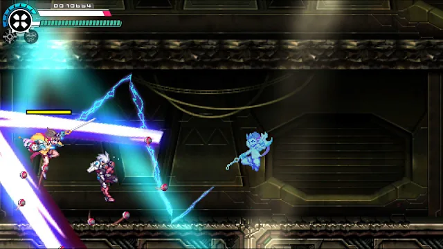 Special DLC boss "Kirin" from "Azure Striker GUNVOLT 3" screenshot 5
