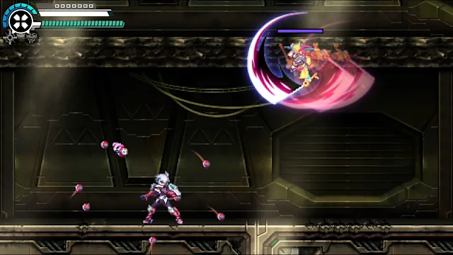 Special DLC boss "Kirin" from "Azure Striker GUNVOLT 3" screenshot 3