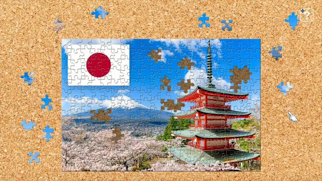Landscapes with Flags of the World - Asia vol.1 screenshot 0