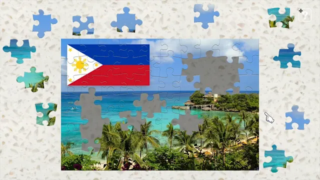Landscapes with Flags of the World - Asia vol.1 screenshot 2