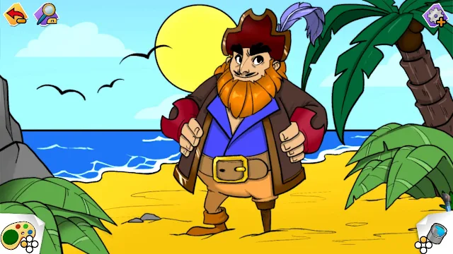 Coloring Book: Treasure Adventure - 29 drawings screenshot 3