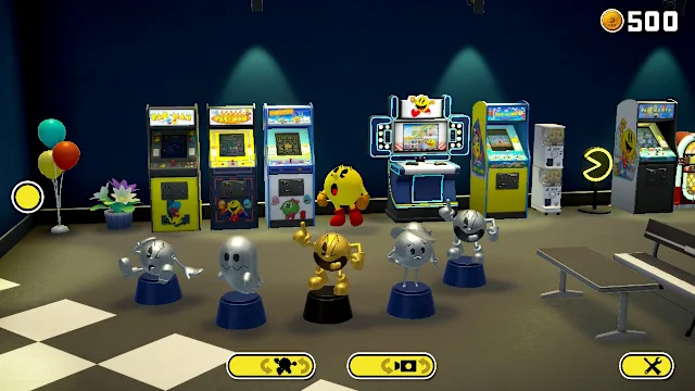 PAC-MAN MUSEUM+ Bonus Figure Set screenshot 1