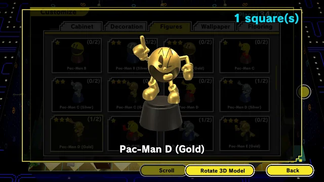 PAC-MAN MUSEUM+ Bonus Figure Set screenshot 2