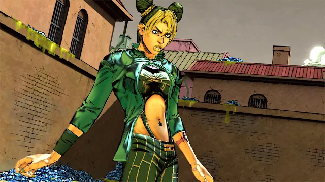 JoJo's Bizarre Adventure: All-Star Battle R Jolyne Cujoh Prisoner Uniform Costume screenshot 2