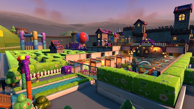 Golf With Your Friends - Bouncy Castle Course screenshot 2