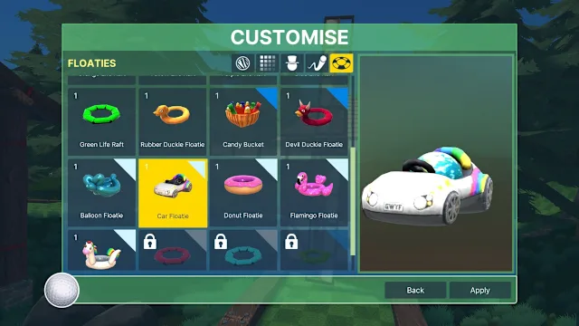 Golf With Your Friends - Racing Cosmetics Pack screenshot 3