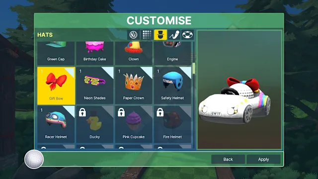 Golf With Your Friends - Racing Cosmetics Pack screenshot 1