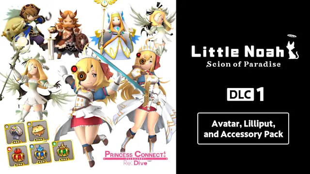Little Noah: Scion of Paradise DLC 1: Avatar, Lilliput, and Accessory Pack