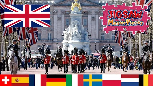Landscapes with Flags of the World - Europe vol.1