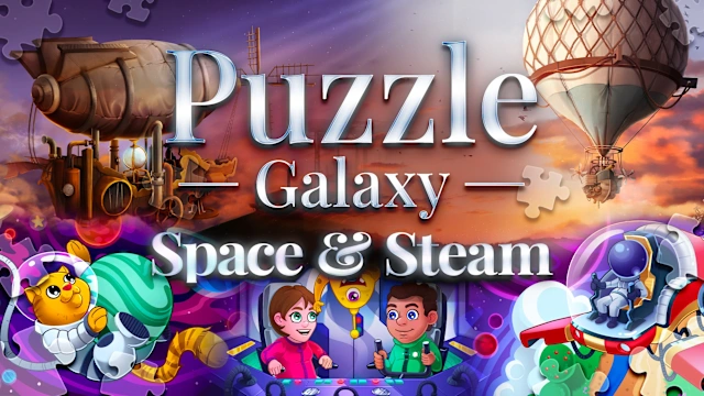 Puzzle Galaxy: Space & Steam - 28 new puzzles