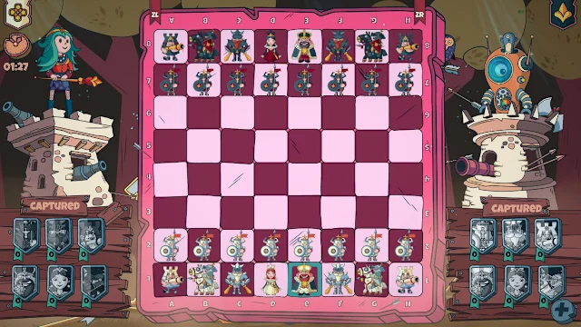 Pink Bubble Gum Chessboard screenshot 0