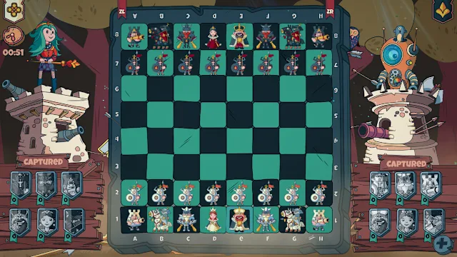 Emerald Green Chessboard screenshot 0