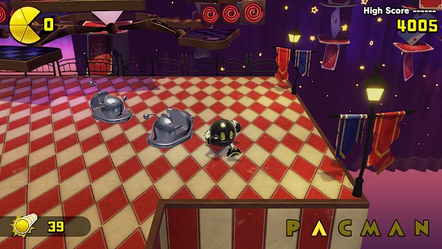 PAC-MAN WORLD Re-PAC Chrome Noir Chogokin skin screenshot 2