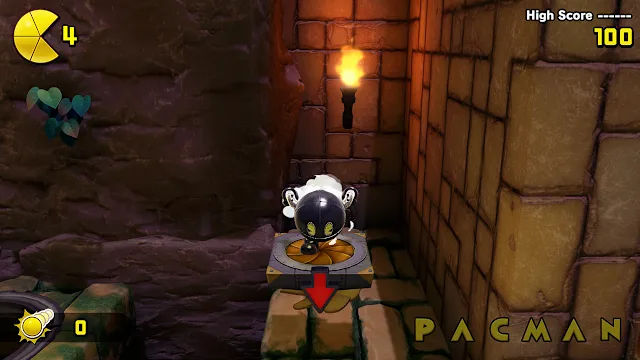 PAC-MAN WORLD Re-PAC Chrome Noir Chogokin skin screenshot 3