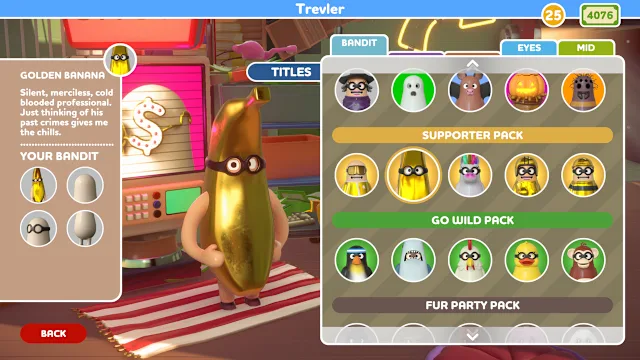 Rubber Bandits: Supporter Pack screenshot 1
