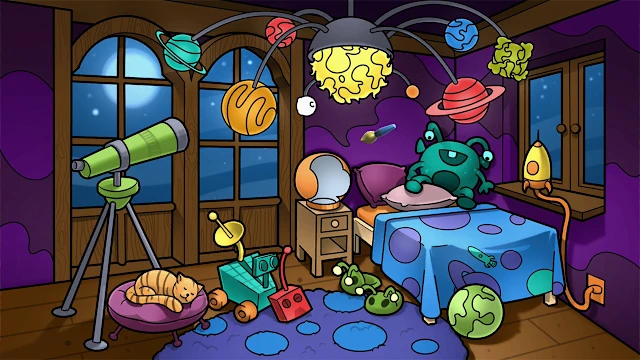 Coloring Book: Cosmos Fun - 29 new drawings screenshot 2