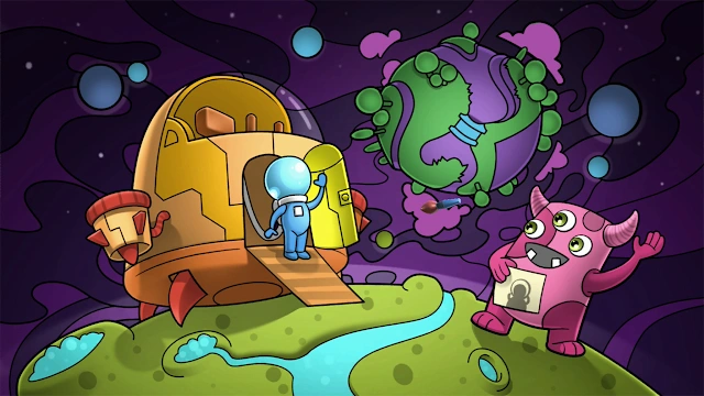 Coloring Book: Cosmos Fun - 29 new drawings screenshot 3