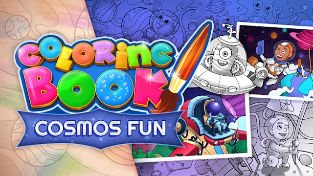 Coloring Book: Cosmos Fun - 29 new drawings
