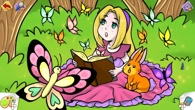 Coloring Book: Sweet Princesses - 29 new drawings screenshot 5