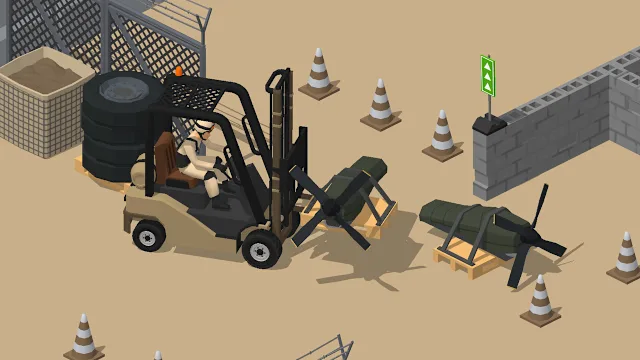 Forklift Extreme: Military Storage screenshot 0