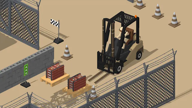 Forklift Extreme: Military Storage screenshot 4