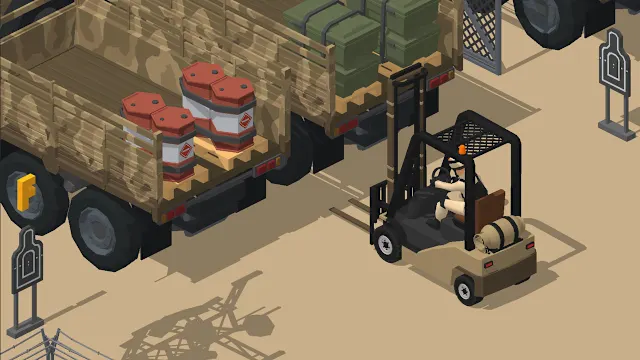 Forklift Extreme: Military Storage screenshot 1
