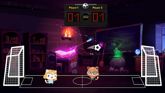 Kitten's Head Football: Halloween screenshot 4