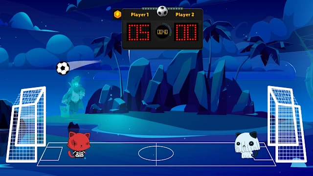 Kitten's Head Football: Halloween screenshot 5