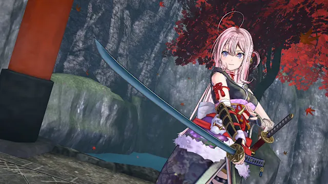 Tsumugi's Costume: Sengoku Samurai Girl 4-Color Set screenshot 0
