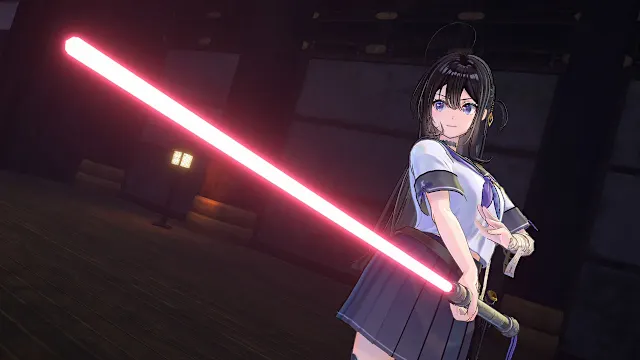 Tsumugi's Weapon: Luminous Eliminator screenshot 0