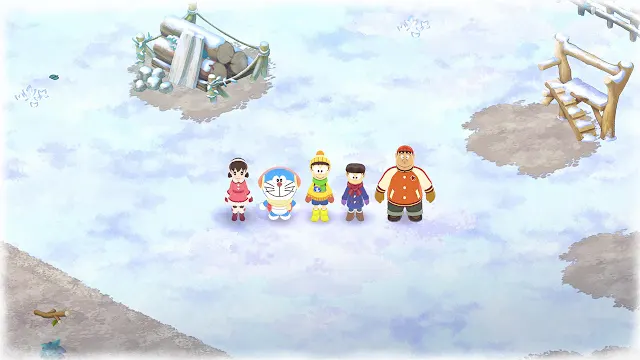 DORAEMON STORY OF SEASONS: Friends of the Great Kingdom - Winter Tales screenshot 1