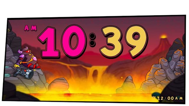 Vulca Clock screenshot 0