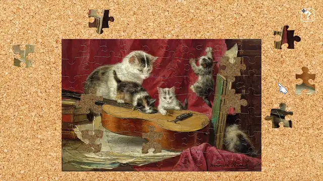 Masterpieces of World  - Dogs and Cats in the Painting - screenshot 0