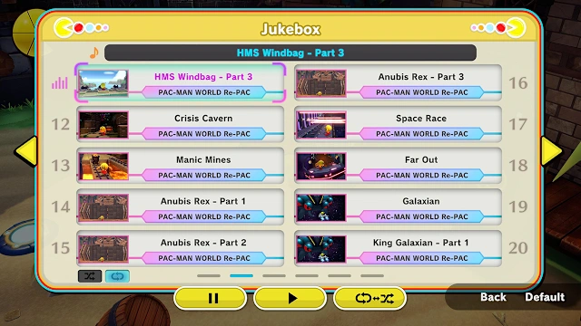 PAC-MAN WORLD Re-PAC - Jukebox screenshot 4