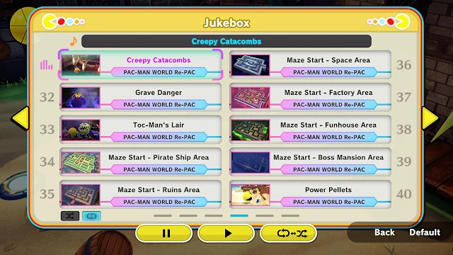 PAC-MAN WORLD Re-PAC - Jukebox screenshot 6