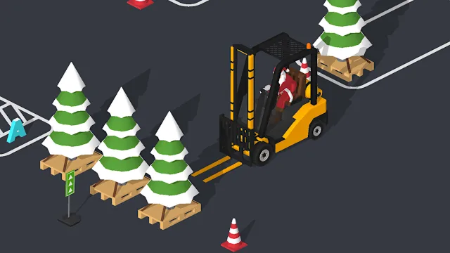 Forklift Extreme: Santa's Workshop screenshot 2