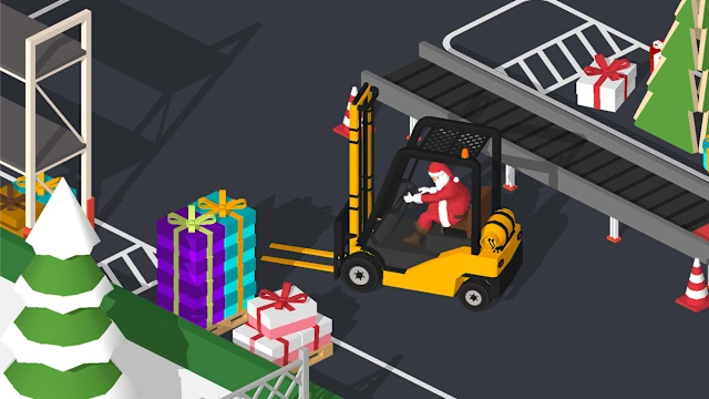 Forklift Extreme: Santa's Workshop screenshot 0