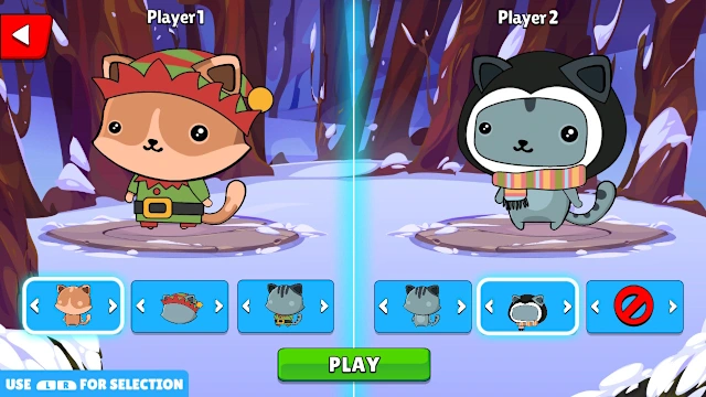 Kitten's Head Football: Christmas screenshot 3