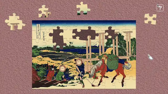 Masterpieces of World  - Ukiyo-e, Hokusai's Thirty-Six Views of Mt.Fuji Vol.1- screenshot 0