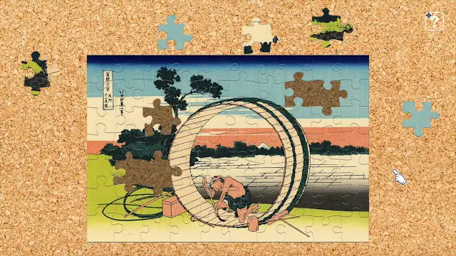 Masterpieces of World  - Ukiyo-e, Hokusai's Thirty-Six Views of Mt.Fuji Vol.1- screenshot 2