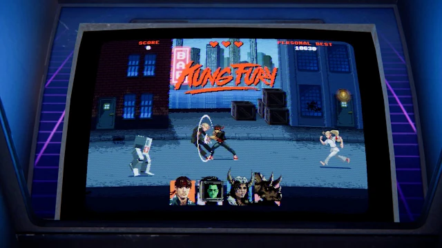Arcade Paradise - Kung Fury DLC screenshot 1