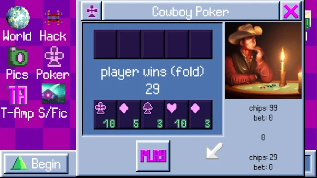 Cowboy Poker screenshot 3
