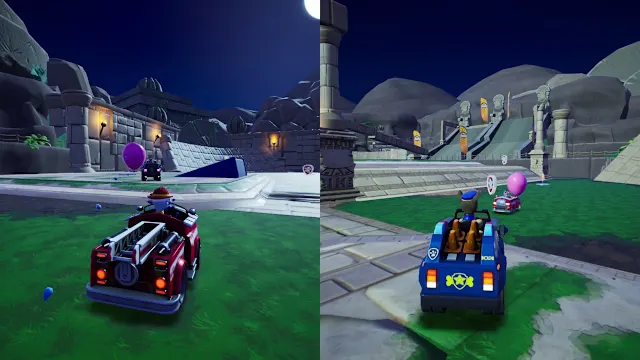 PAW Patrol Grand Prix - Pup Treat Arena screenshot 1