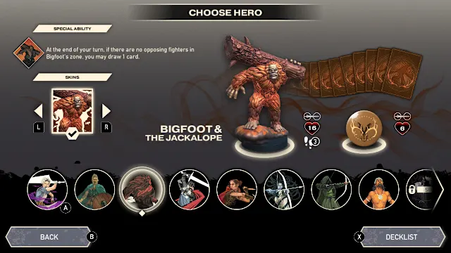 Unmatched: Digital Edition - Bigfoot screenshot 4
