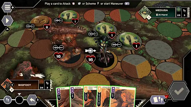 Unmatched: Digital Edition - Sherwood Forest screenshot 1