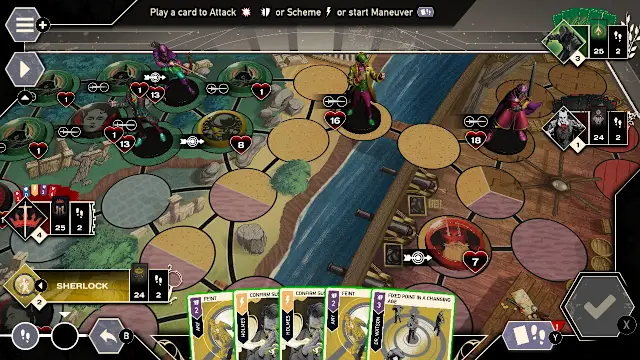 Unmatched: Digital Edition - Sherlock Holmes screenshot 1